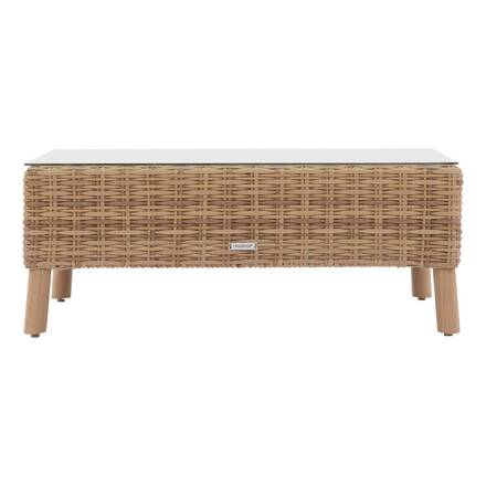 Garden lounge set MOORÉA Savana 5 seats - Polyester, epoxy-coated aluminum