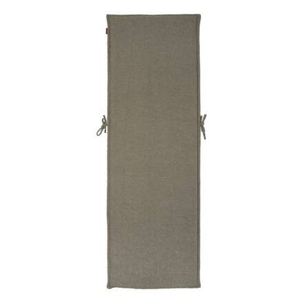 Sun lounger cushion SOLFIA Laurel green 190 x 60 cm - Polyester