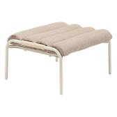 Garden relax armchair SOLANI Clay Epoxy-treated steel, Reinforced anti-rust treatment, Texaline Clay