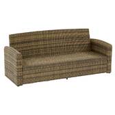 Garden lounge set SELENIM Naturae 5 seats - Epoxy-treated aluminum, Olefin Naturae