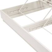 Pool lounger ALLURE Beige / Oat Epoxy-treated aluminum, Polyester Beige / Oat
