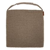 Chair cushion SOLFIA Coffee 40 x 40 cm - Polyester Coffee