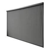 Pergola blind EVONIS Graphite For EVONIS Side 4 m - 3.7 m - Aluminum, Texaline Graphite