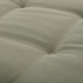 Chair cushion KORAÏ Laurel green 40 x 40 cm - Polyester Laurel