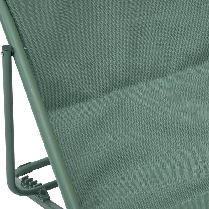 Stackable folding garden deck chair MIRAEL Laurel green NULL Laurel