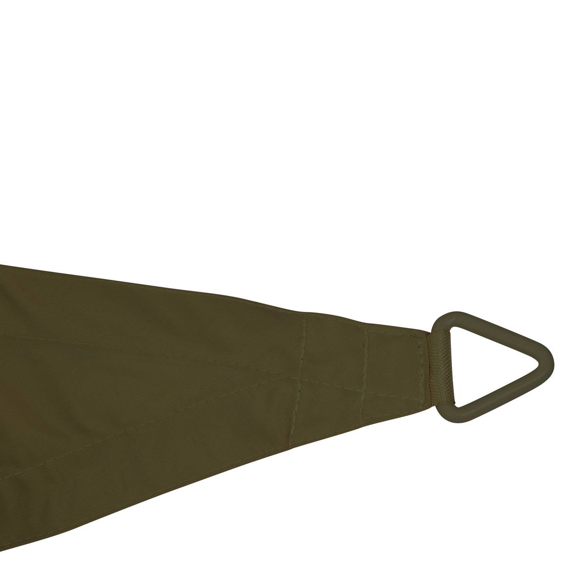 Triangular shade sail ELYORA Laurel green 3 x 3 m - Polyester Laurel