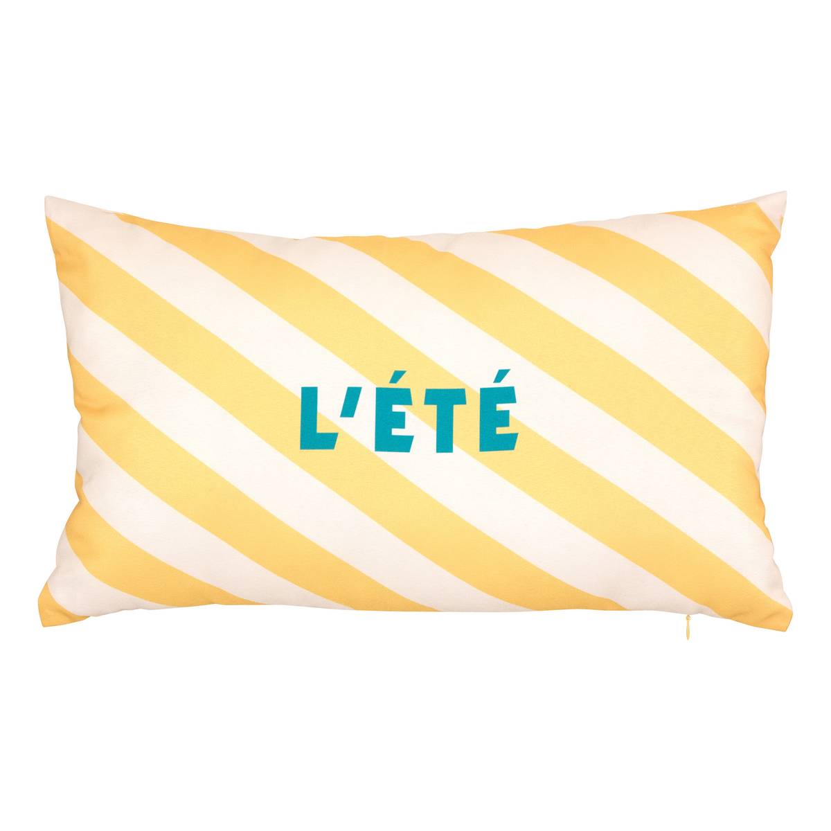 Rectangular outdoor cushion POOLSIDE Yellow 50 x 30 cm - Polyester Yellow