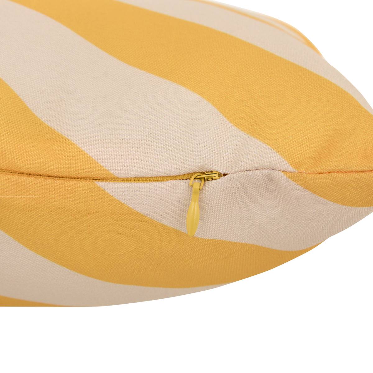 Rectangular outdoor cushion POOLSIDE Yellow 50 x 30 cm - Polyester Yellow