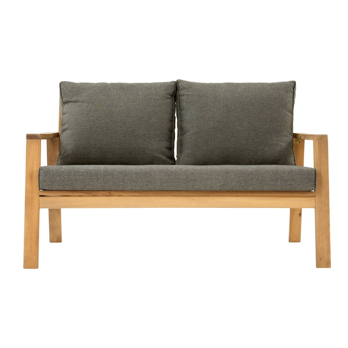 Garden lounge set TIWI Grey / Acacia 4 seats - FSC® certified Acacia Gray / Acacia