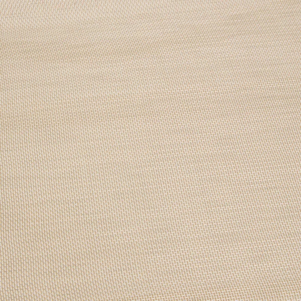 Garden recliner SILOS Linen beige Epoxy-coated steel, Texaline Beige lin