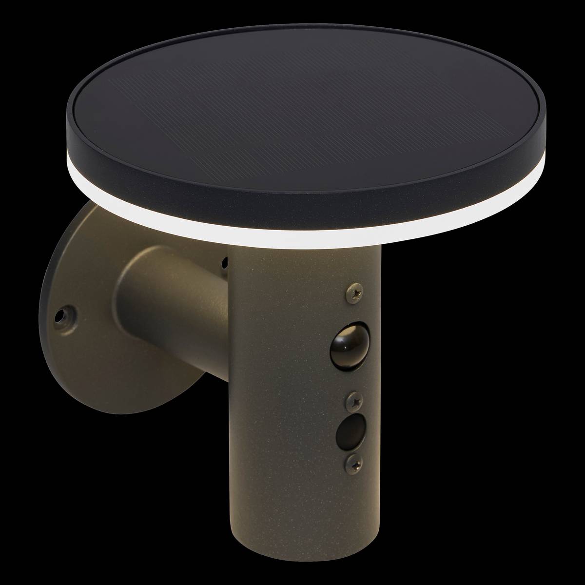Wall light DETEKT Graphite D.15.5 cm - Aluminum, Polycarbonate Graphite