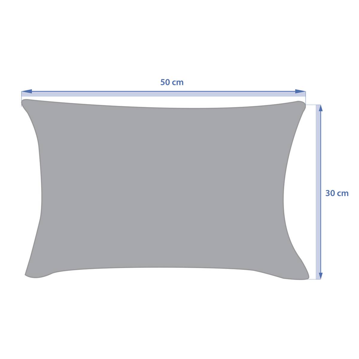Rectangular decorative cushion KORAI Coffee 30 x 50 cm - Polyester Coffee