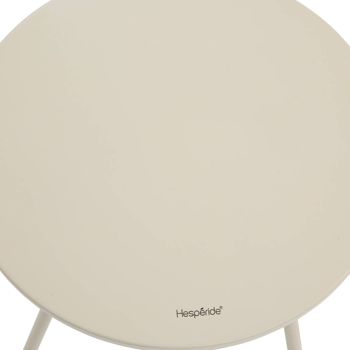 Duo garden set PAOPAO Beige / Clay 2 seats - Epoxy-treated steel, Reinforced anti-rust treatment, Polyester Beige / Clay