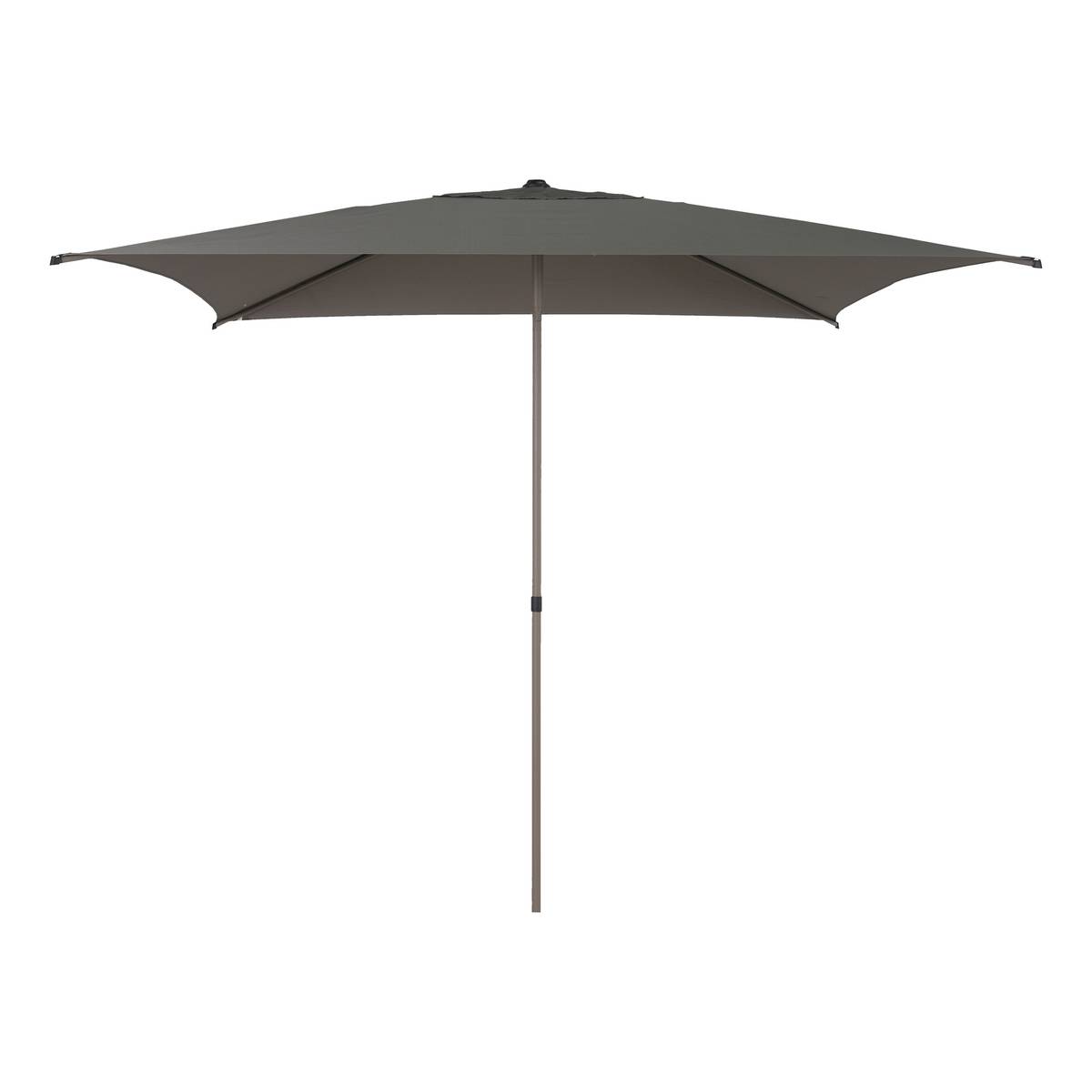 Tilt square parasol SOYA Coffee 2.5 x 2.5 m - Steel, Polyester Coffee