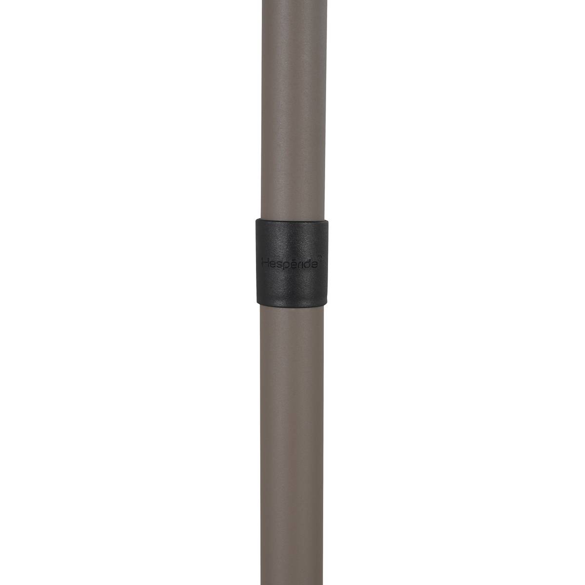 Tilt square parasol SOYA Coffee 2.5 x 2.5 m - Steel, Polyester Coffee