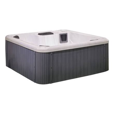 Spa ACRYL White 5 seats - Aluminum