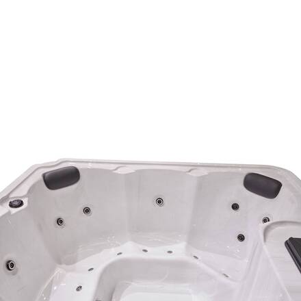 Spa ACRYL White 5 seats - Aluminum