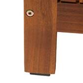 Storage chest Beige 100L - Steel, FSC® certified Acacia Acacia