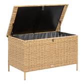 Storage chest BAYANA Savana 300L - Steel, synthetic rattan Savana
