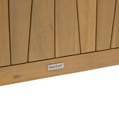 Storage chest LODGIA Beige 210L - FSC® Certified Acacia, Steel Acacia