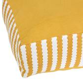 Rectangular outdoor floor cushion POOLSIDE Yellow 60 x 40 cm - Cotton Yellow