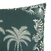 Rectangular outdoor cushion THE PALM RESORT Green 58 x 38 cm - Polyester Green