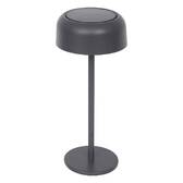 Solar lamp BOLTY Graphite H.30 cm - Aluminum Graphite