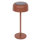 Solar lamp BOLTY Graphite H.30 cm - Aluminum Mahogany Brown