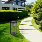 Outdoor light PIKY Graphite H. 40 cm - Aluminum Graphite
