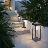 Outdoor light PIKY Graphite H. 40 cm - Aluminum Graphite