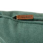 Garden sofa ORISSA Olive green 2 seats - Polyester, Steel Olive green