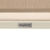 Garden chair with arms ESSENTIA Clay Epoxy-treated aluminum, FSC® certified acacia, Texaline Clay