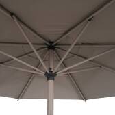 Tilt round parasol LOOMPA Coffee 3 m - Steel, Aluminum, Polyester Coffee