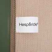 Garden chair with arms AXANT Linen / Laurel green Epoxy-treated aluminum, Texaline Linen / Laurel