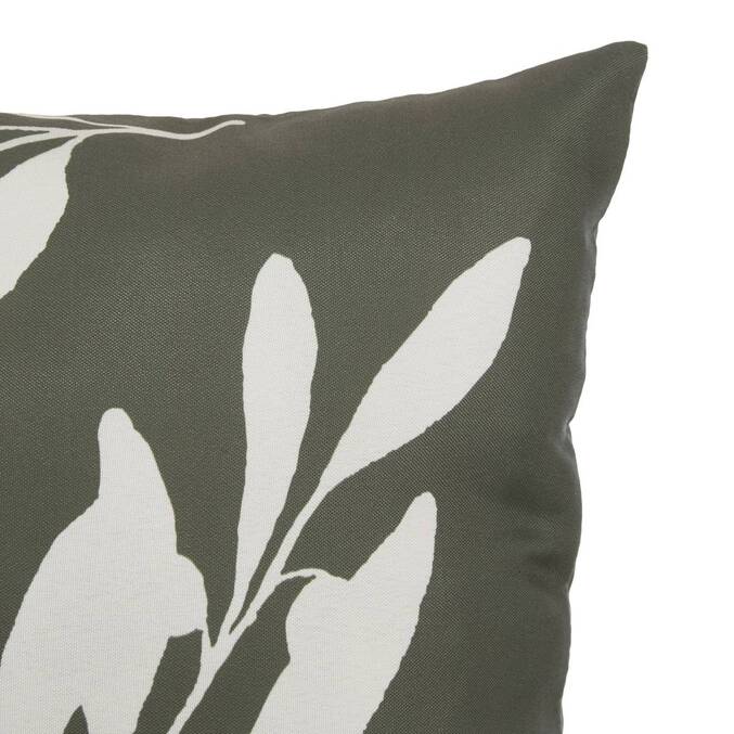 Rectangular outdoor cushion cover TILEO Dark green 50 x 30 cm - Polyester Dark green
