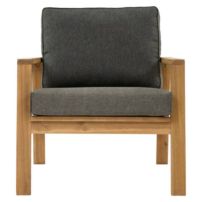Garden lounge set TIWI Grey / Acacia 4 seats - FSC® certified Acacia Gray / Acacia