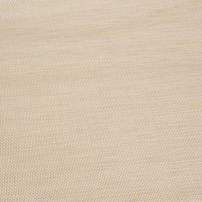 Garden recliner SILOS Linen beige Epoxy-coated steel, Texaline3886