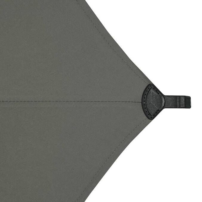Tilt square parasol SOYA Coffee 2.5 x 2.5 m - Steel, Polyester Coffee
