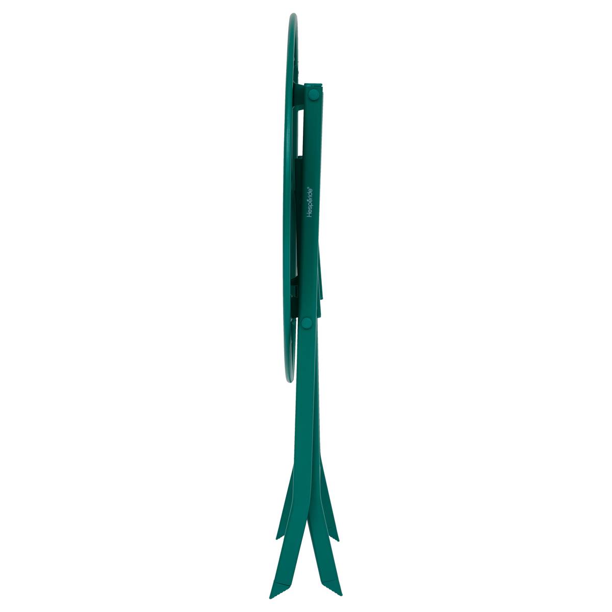Folding balcony table GREENSBORO Opal green 2 seats - Steel, Reinforced anti-rust treatment Opal Green