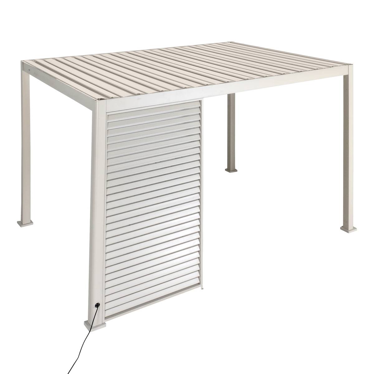 Fixed shutter EVORA Clay For EVORA Side 4 m - 1/3 side - 1.2 x 2.3 m - Epoxy-coated aluminum Clay