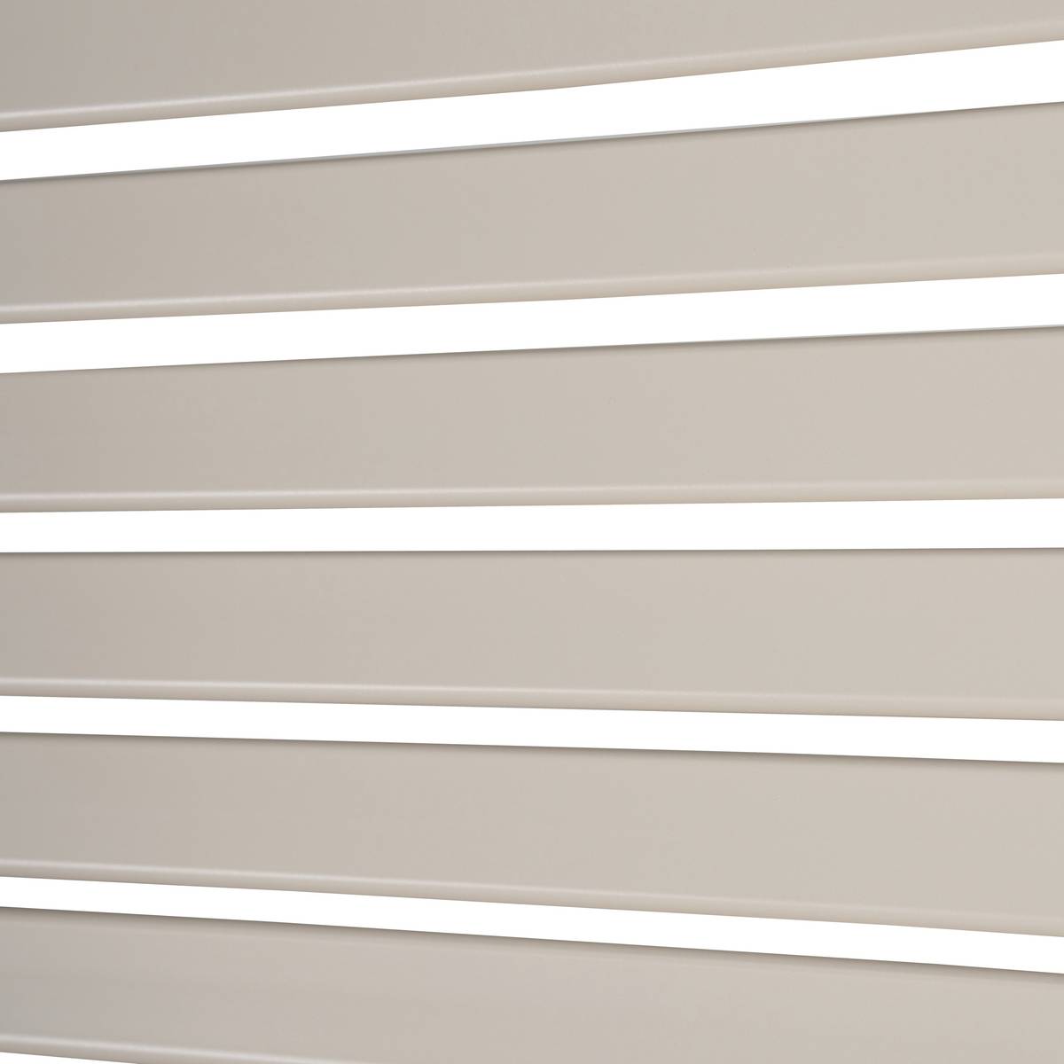 Fixed shutter EVORA Clay For EVORA Side 4 m - 1/3 side - 1.2 x 2.3 m - Epoxy-coated aluminum Clay