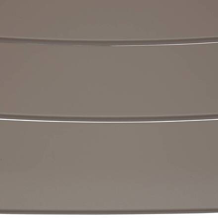 Garden chair ALEGORIA Coffee Epoxy treated steel, Reinforced anti-rust treatment
