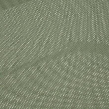 Set of 4 folding garden chairs MODULA Laurel green Epoxy-coated steel, Texaline