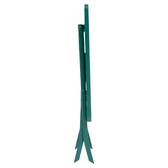 Folding balcony table GREENSBORO Opal green 2 seats - Steel, Reinforced anti-rust treatment Opal Green