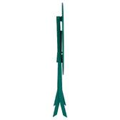 Folding balcony table GREENSBORO Opal green 2 seats - Steel, Reinforced anti-rust treatment Opal Green