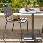 Garden chair ALEGORIA Coffee