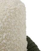 Garden chair with arms MYLORE Fern / Honey Epoxy treated aluminum, Recycled polyester Fern / Honey