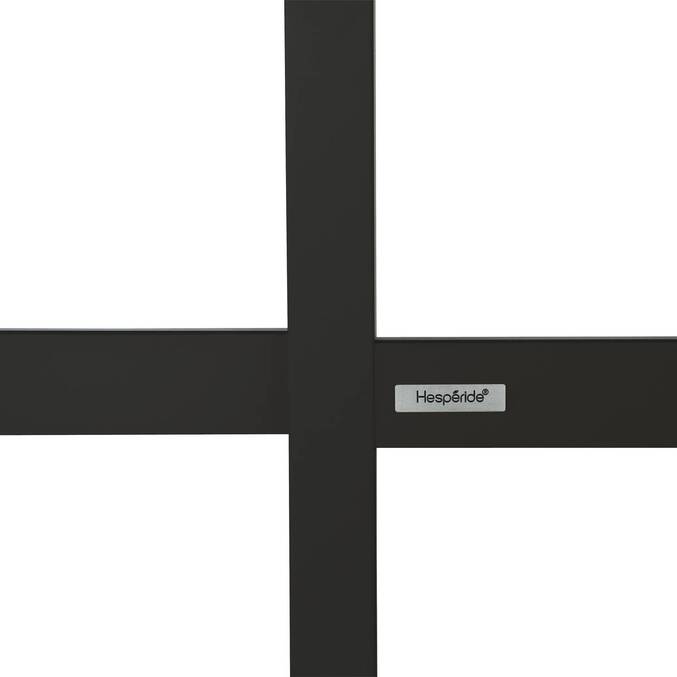 Doors for pergola EVORA Graphite For EVORA Side 4 m - 3.7 x 2.3 m - Epoxy-coated aluminum Graphite