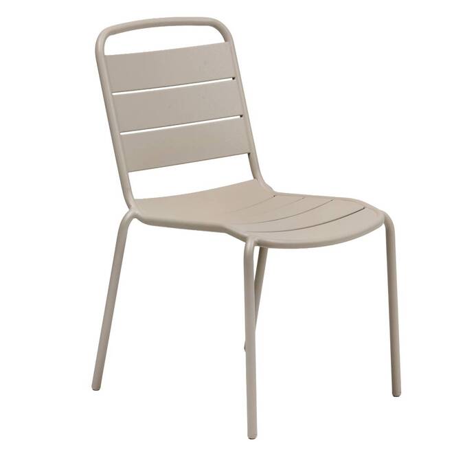 Garden chair ALEGORIA Clay Epoxy treated steel, Reinforced anti-rust treatment3704