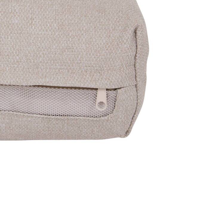 Garden chair with arms NELORA Honey Epoxy treated aluminum, Recycled polyester Miel / Honey